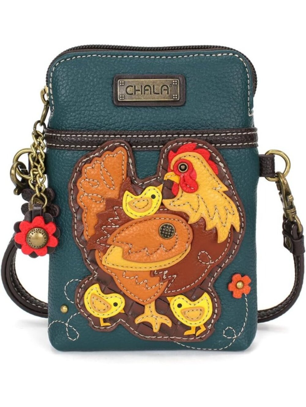 Farm Animal Crossbody Purse | Women’s PU Leather & Canvas Handbag with